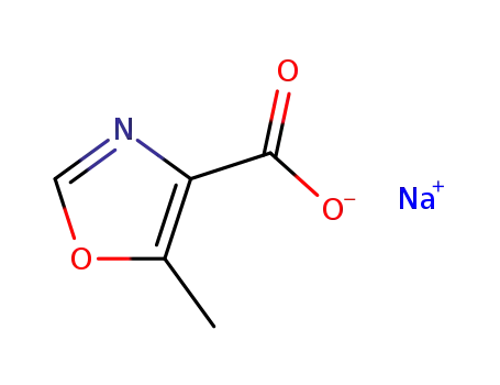 5-Methyl-4-oxazolcarbonsaeure-Natriumsalz
