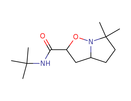 Pyrrolo[1,2-b]isoxazole-2-carboxamide,N-(1,1-dimethylethyl)hexahydro-6,6-dimethyl-