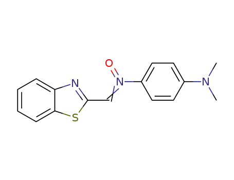 1,4-Benzenediamine, N'-(2-benzothiazolylmethylene)-N,N-dimethyl-,
N'-oxide