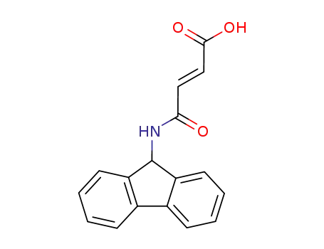 Molecular Structure of 6633-24-5 (4-(9H-fluoren-9-ylamino)-4-oxobut-2-enoic acid)