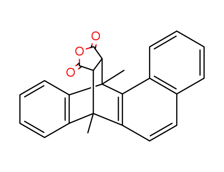 Molecular Structure of 6632-71-9 (1,12-dimethyl-21-oxahexacyclo[10.6.5.0~2,11~.0~3,8~.0~13,18~.0~19,23~]tricosa-2(11),3,5,7,9,13,15,17-octaene-20,22-dione (non-preferred name))