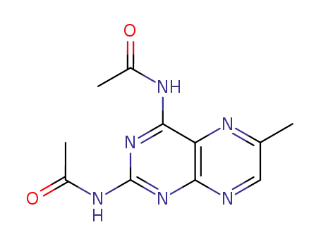 2,4-bis(acetylamino)-6-methylpteridine