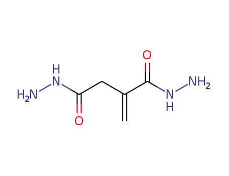 Butanedioic acid,2-methylene-, 1,1,4,4-tetrahydrazide cas  6641-35-6