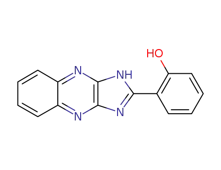Molecular Structure of 6640-51-3 (6-(1,3-dihydro-2H-imidazo[4,5-b]quinoxalin-2-ylidene)cyclohexa-2,4-dien-1-one)
