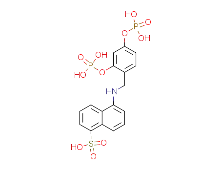 N-(2,4-diphosphobenzyl)-1-amino-5-naphthalenesulfonic acid