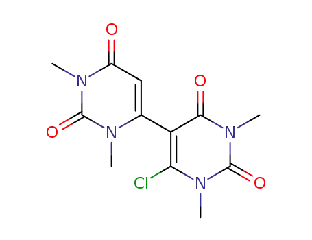 6'-chloro-1,3,1',3'-tetramethyl-3<i>H</i>,1'<i>H</i>-[4,5']bipyrimidinyl-2,6,2',4'-tetraone