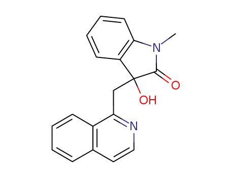 3-hydroxy-3-(isoquinolin-1-ylmethyl)-1-methyl-1,3-dihydro-2H-indol-2-one