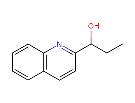 Molecular Structure of 33696-39-8 (2-Quinolinemethanol, a-ethyl-)