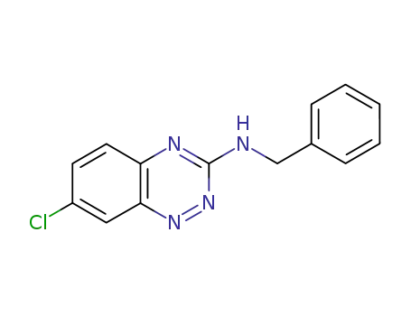 3-Benzylamino-7-chloro-1,2,4-benzotriazine