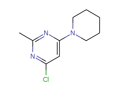 4-CHLORO-2-METHYL-6-PIPERIDIN-1-YLPYRIMIDINECAS
