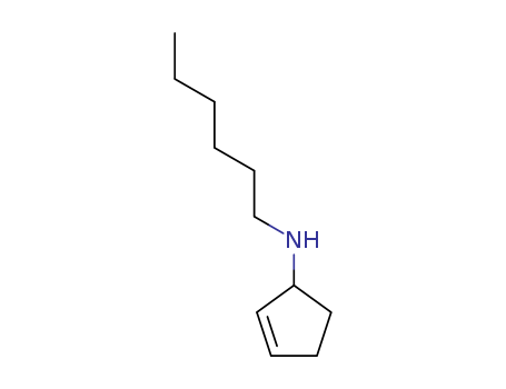 2-Cyclopenten-1-amine,N-hexyl- cas  6284-16-8