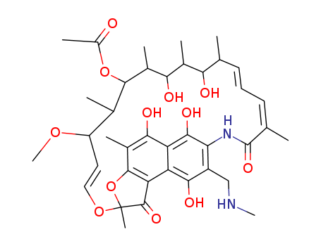 Rifamycin,3-[(methylamino)methyl]- (9CI) cas  62921-33-9