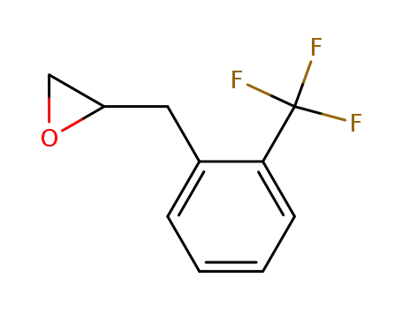 Molecular Structure of 62826-31-7 (Oxirane, [[2-(trifluoromethyl)phenyl]methyl]-)
