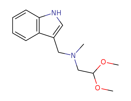 1H-Indole-3-methanamine,N-(2,2-dimethoxyethyl)-N-methyl-