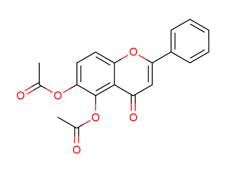 4-oxo-2-phenyl-4H-chromene-5,6-diyl diacetate