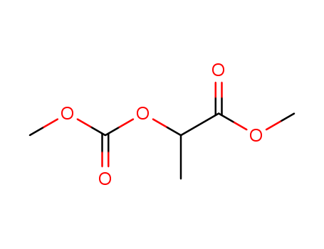 Propanoic acid,2-[(methoxycarbonyl)oxy]-, methyl ester cas  6288-11-5