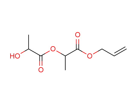 Molecular Structure of 6283-80-3 (1-prop-2-enoxycarbonylethyl 2-hydroxypropanoate)