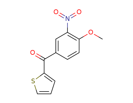 Methanone, (4-methoxy-3-nitrophenyl)-2-thienyl-(66938-50-9)