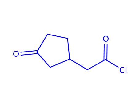 2-(3-oxocyclopentyl)acetyl chloride
