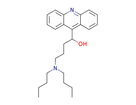 9-Acridinemethanol, a-[3-(dibutylamino)propyl]- cas  6285-36-5