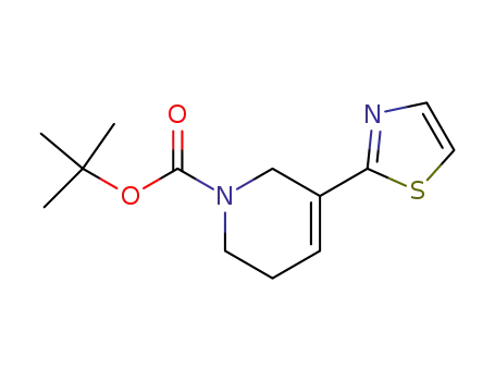 tert-butyl 5-(1,3-thiazol-2-yl)-3,6-dihydropyridine-1(2H)-carboxylate