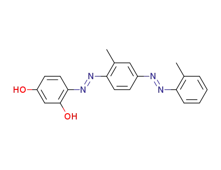 Molecular Structure of 6300-43-2 (3-hydroxy-4-({2-methyl-4-[(E)-(2-methylphenyl)diazenyl]phenyl}hydrazono)cyclohexa-2,5-dien-1-one)