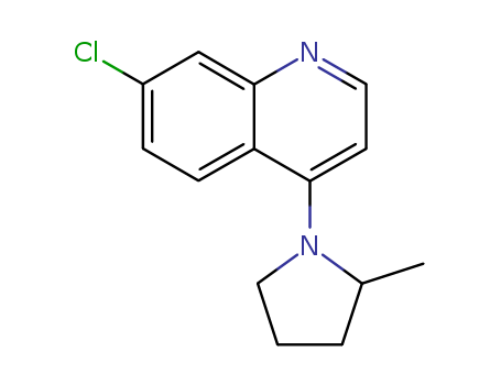 Quinoline,7-chloro-4-(2-methyl-1-pyrrolidinyl)- cas  6281-58-9