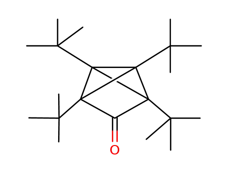 1,2,4,5-Tetra-tert-butyltricyclo<2.1.0.0<sup>2,5</sup>>pentan-3-on