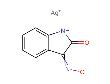 indoline-2,3-dione-3-oxime ; silver (I)-compound