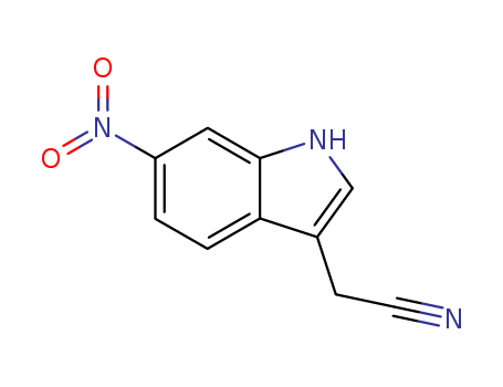 1H-Indole-3-acetonitrile, 6-nitro-
