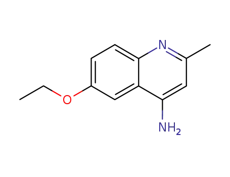 Molecular Structure of 66735-27-1 (4-AMINO-6-ETHOXY-2-METHYLQUINOLINE)