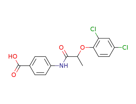 4-{[2-(2,4-dichlorophenoxy)propanoyl]amino}benzoic acid