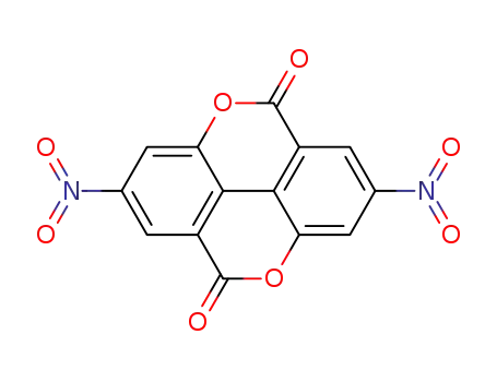 Molecular Structure of 62925-34-2 (2,7-dinitro-5,10-dioxo-4,9-dioxapyrene)