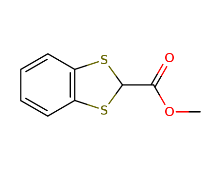 1,3-Benzodithiole-2-carboxylic acid, methyl ester