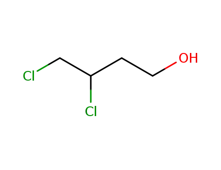 Molecular Structure of 38300-63-9 (3,4-dichloro-butan-1-ol)