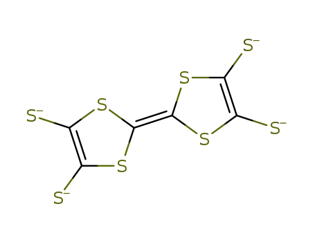 Molecular Structure of 64394-49-6 (tetrathiafulvalene-tetrathiolate)