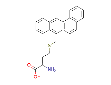 2-Amino-4-(12-methyl-benzo[a]anthracen-7-ylmethylsulfanyl)-butyric acid