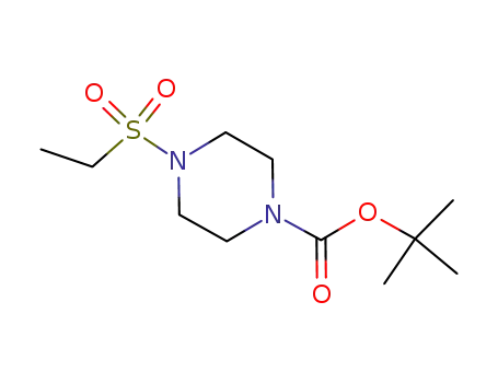 Molecular Structure of 1009576-98-0 (tert-butyl 4-(ethylsulfonyl)piperazine-1-carboxylate)