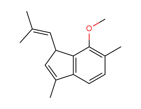 7-methoxy-3,6-dimethyl-1-(2-methylprop-1-enyl)-1H-indene