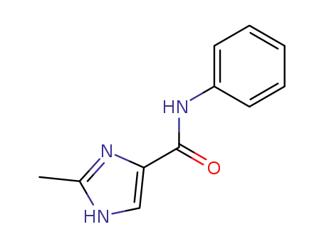 Molecular Structure of 6286-11-9 (2-methyl-N-phenyl-1H-imidazole-5-carboxamide)