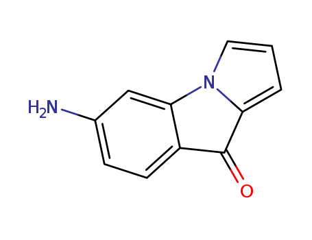 9H-Pyrrolo[1,2-a]indol-9-one,6-amino- cas  66889-49-4