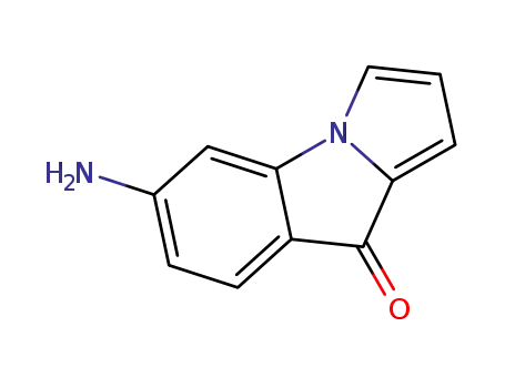 Molecular Structure of 66889-49-4 (6-amino-9H-pyrrolo[1,2-a]indol-9-one)