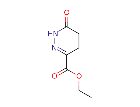 Molecular Structure of 89943-56-6 (3-Pyridazinecarboxylic acid, 1,4,5,6-tetrahydro-6-oxo-, ethyl ester)