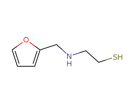Molecular Structure of 62868-01-3 (2-[(furan-2-ylmethyl)amino]ethanethiol)