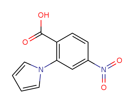 Benzoic acid,4-nitro-2-(1H-pyrrol-1-yl)- cas  66940-03-2