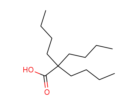 Molecular Structure of 52061-76-4 (Hexanoic acid, 2,2-dibutyl-)