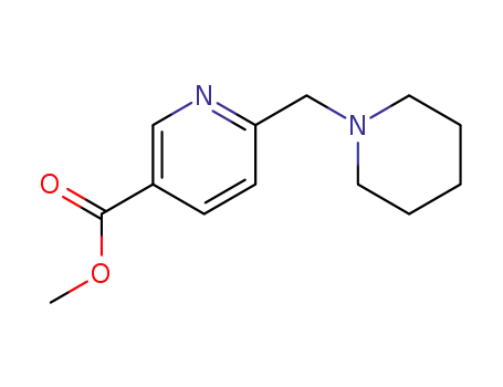 Molecular Structure of 733783-33-0 (Methyl 6-(piperidin-1-ylMethyl)nicotinate)