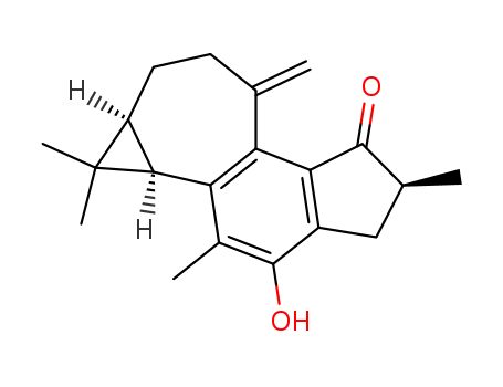 5H-Cyclopropa[3,4]cyclohept[1,2-e]inden-5-one,1,1a,2,3,4,6,7,9b-octahydro-8-hydroxy-1,1,6,9-tetramethyl-4-methylene-,(1aS,6S,9bR)-