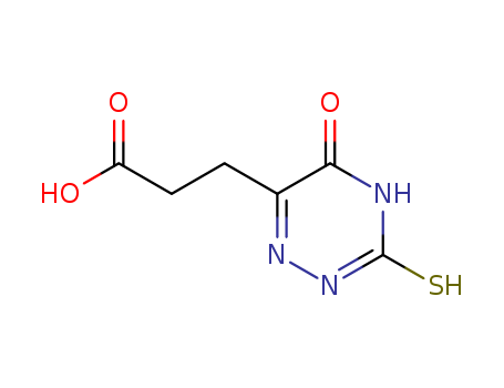 3-(5-OXO-3-THIOXO-2,3,4,5-TETRAHYDRO-[1,2,4]TRIAZIN-6-YL)-PROPANOIC ACID