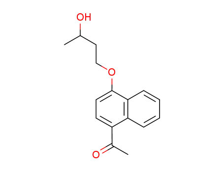 1-(4-아세틸-1-나프틸옥시)-3-부탄올